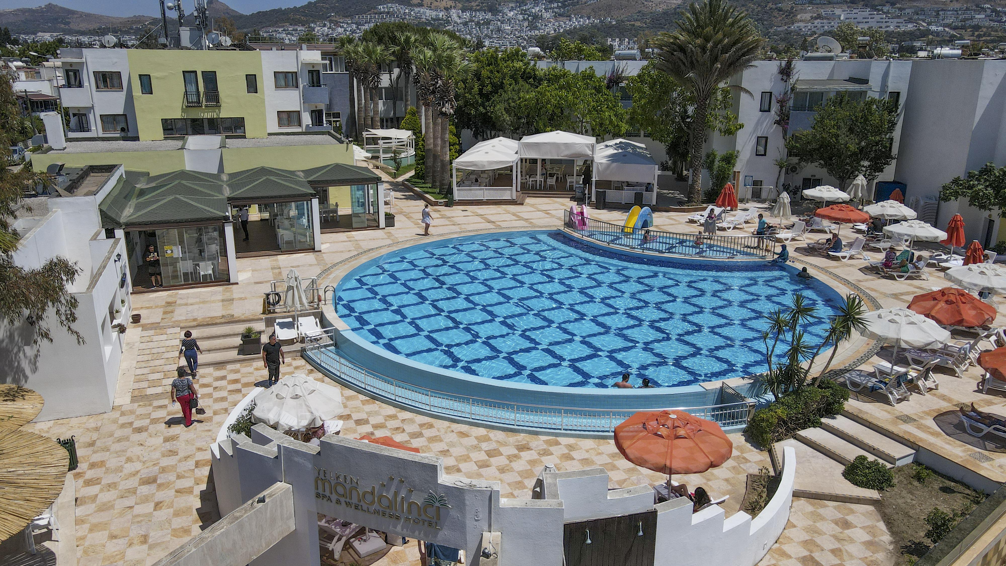 Yelken Mandalinci Spa&Wellness Hotel Turgutreis Bagian luar foto